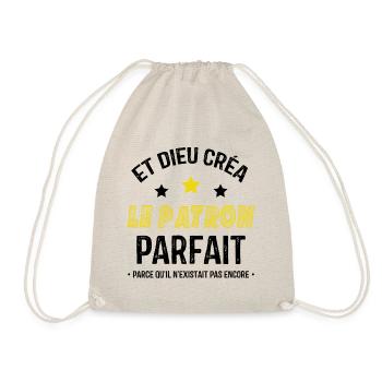 Et dieu créa le patron parfait - Sac de sport léger - nature - Devant