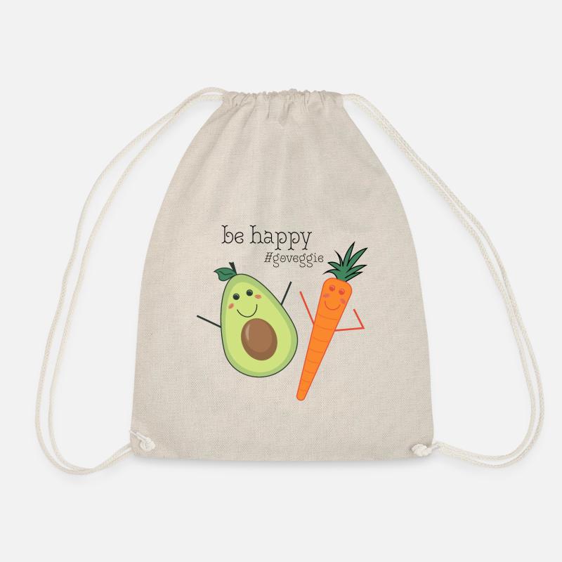 Dancing Veggies - Turnbeutel - Natur