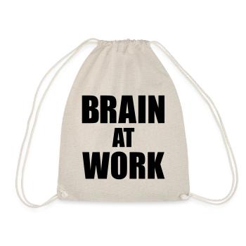 Brain at work - Turnbeutel - Natur - Vorne