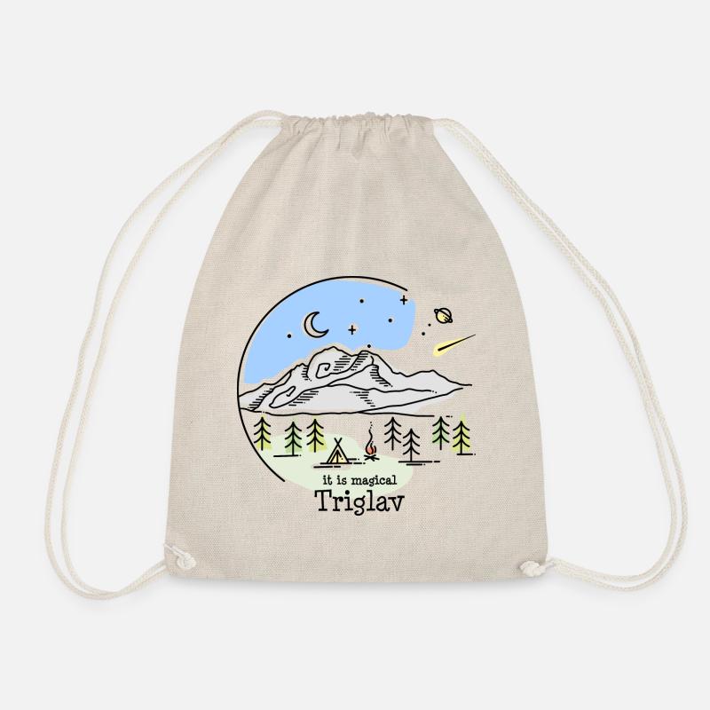 Triglav National Park Climbing Slovenia - Drawstring Bag - nature
