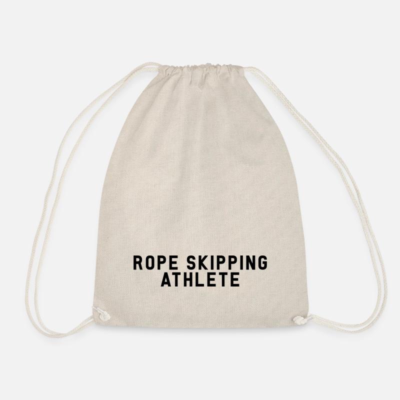 ROPE SKIPPING ATHLETE - Turnbeutel - Natur