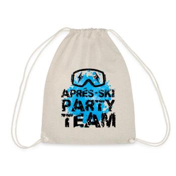 Apres ski goggles - Drawstring Bag - nature - Front
