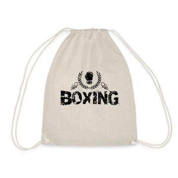 boxen sport - Turnbeutel - Natur - Vorne
