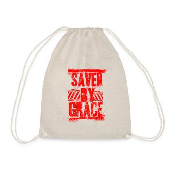 Jésus-Christ La Grâce de la Bible - Sac de sport léger - nature - Devant