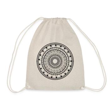 Kreis Mandala - Turnbeutel - Natur - Vorne