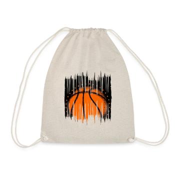 I love basketball - Drawstring Bag - nature - Front