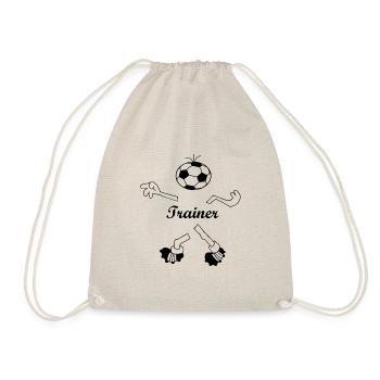 Trainer - Drawstring Bag - nature - Front