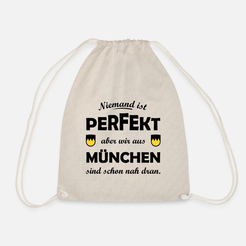Perfekt aus München - Turnbeutel - Natur