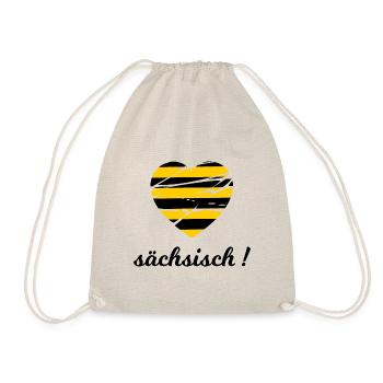 sächsisch - Turnbeutel - Natur - Vorne