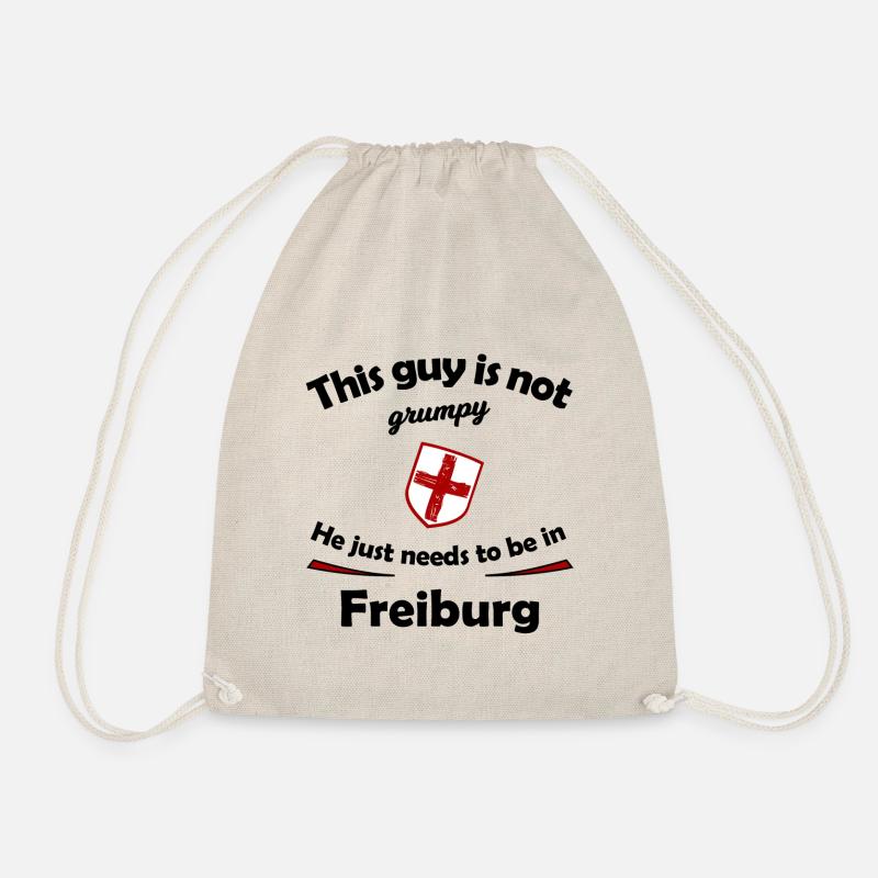Ich muss nach Freiburg - Turnbeutel - Natur