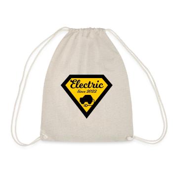 Electric vehicles - Drawstring Bag - nature - Front