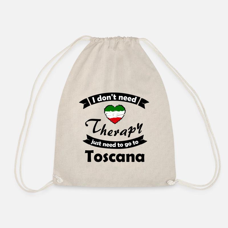 Trip to Tuscany - Drawstring Bag - nature