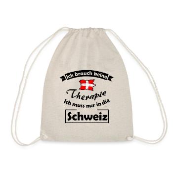 Ab in die Schweiz - Turnbeutel - Natur - Vorne