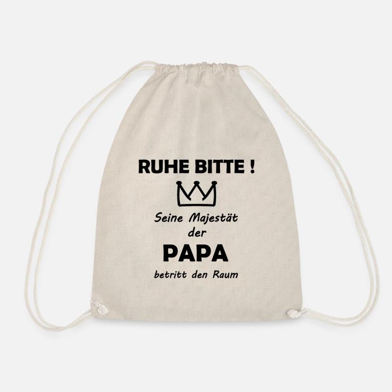 Der beste Papa - Turnbeutel - Natur