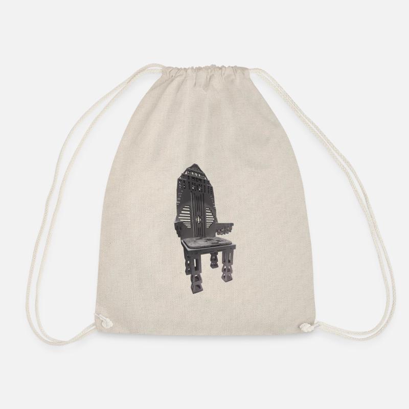 AMBIGUOUS THRONE - Drawstring Bag - nature