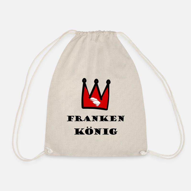Der König aus Franken - Turnbeutel - Natur