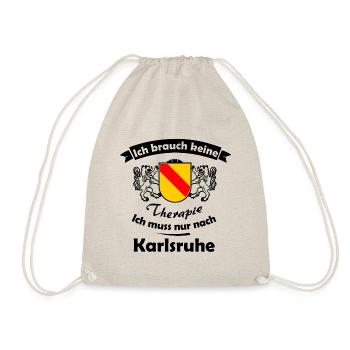 Die Therapie in Karlsruhe - Turnbeutel - Natur - Vorne