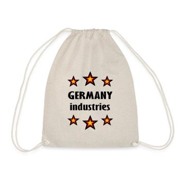 Die deutsche Industrie - Turnbeutel - Natur - Vorne