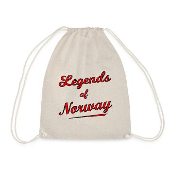 The wild Norwegians - Drawstring Bag - nature - Front