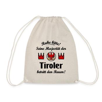 His Majesty from Tyrol - Drawstring Bag - nature - Front