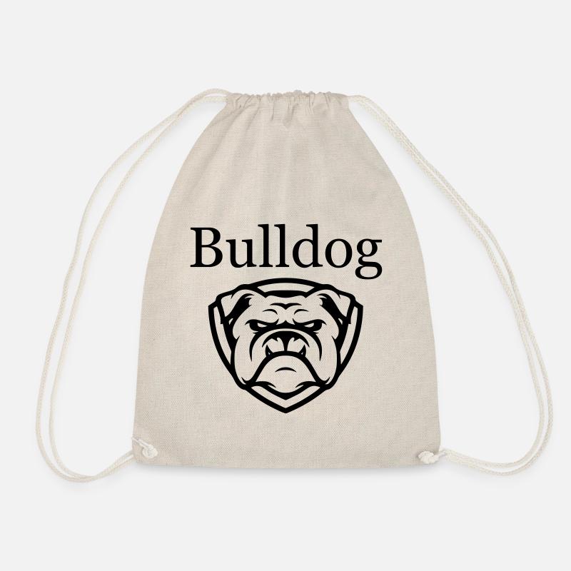 Bulldog - Turnbeutel - Natur