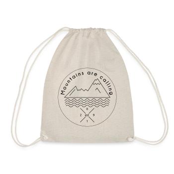 Mountains are calling Watzmann Alps - Drawstring Bag - nature - Front