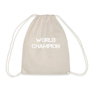 Champion du monde - Sac de sport léger - nature - Devant