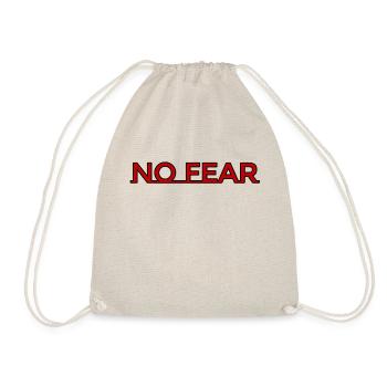 No fear - Drawstring Bag - nature - Front