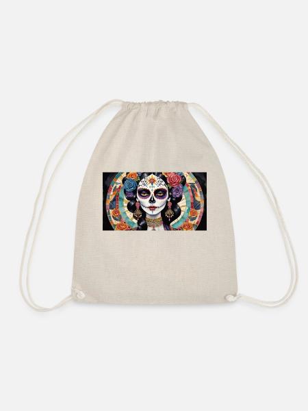 LA CATRINA DELUXE - Turnbeutel - Natur