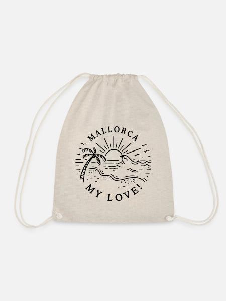 Mallorca - My Love! - Turnbeutel - Natur