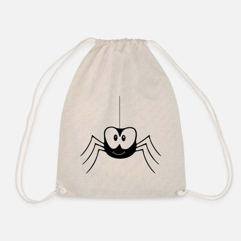 spider - Drawstring Bag - nature
