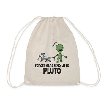 Oubliez Mars Envoyez-moi au cadeau de Pluton - Sac de sport léger - nature - Devant