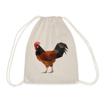 tap - Drawstring Bag - nature - Front