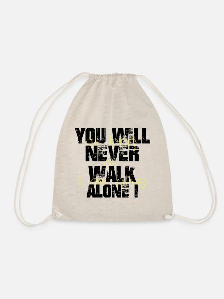 You will never walk alone - Turnbeutel - Natur