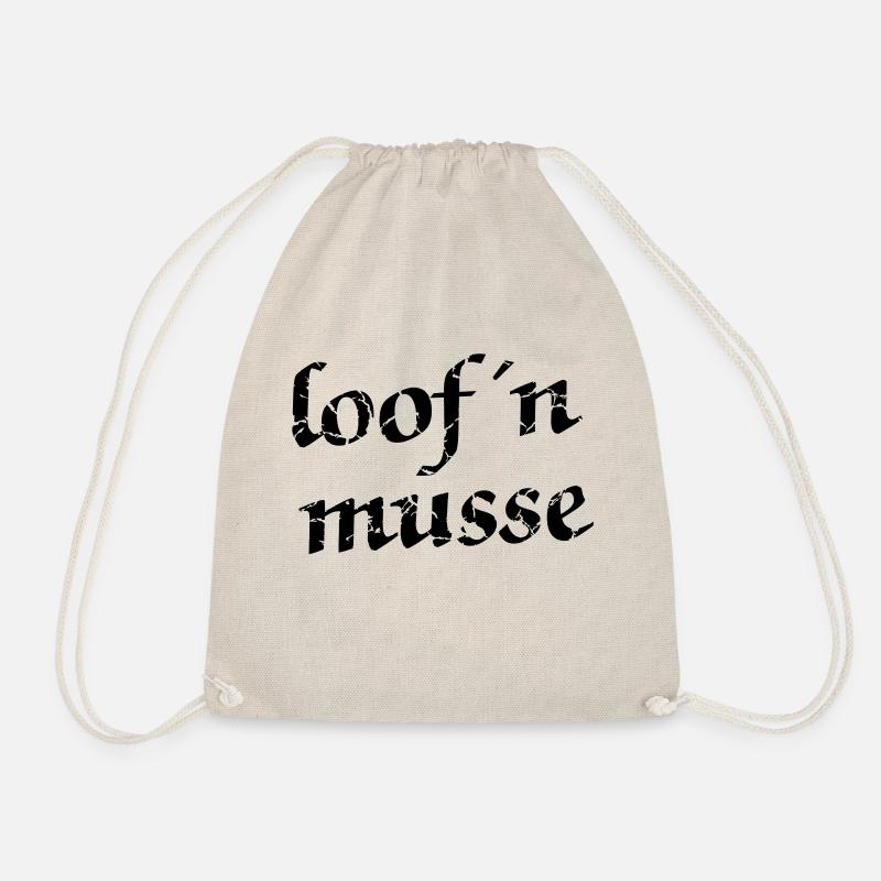 loofn musse - Turnbeutel - Natur