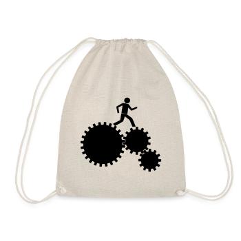 Des ouvriers dans le mouvement ! - Sac de sport léger - nature - Devant