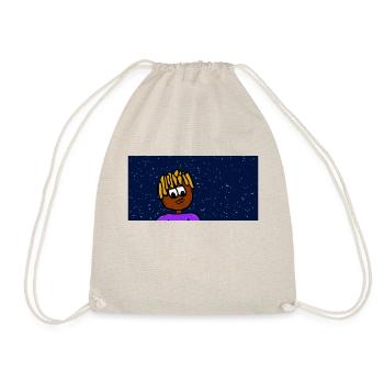 Rapper in Universe - Turnbeutel - Natur - Vorne