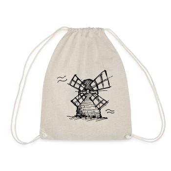 Windmill - Drawstring Bag - nature - Front