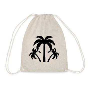 palme icône icon - Sac de sport léger - nature - Devant