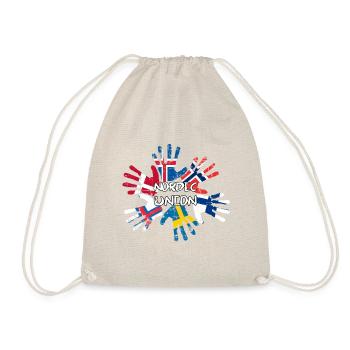 Nordic Union - Drawstring Bag - nature - Front