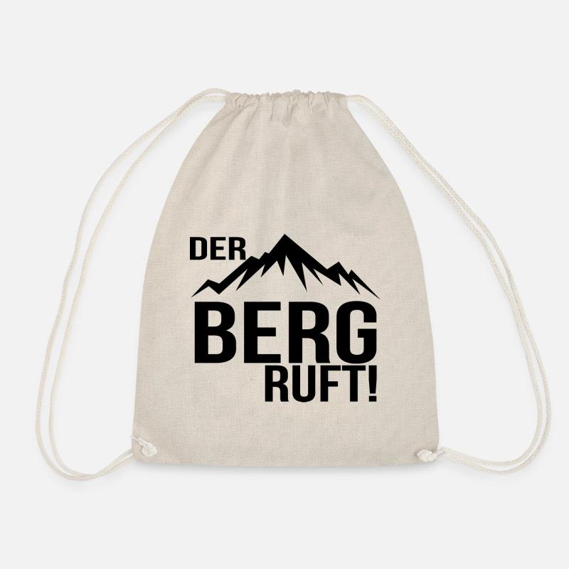 Der Berg ruft - Turnbeutel - Natur