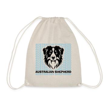 Aussie ❤ - Drawstring Bag - nature - Front