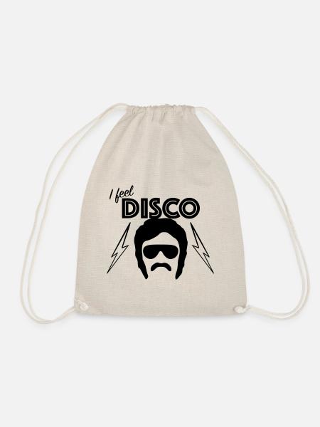 I Feel Disco - Drawstring Bag - nature