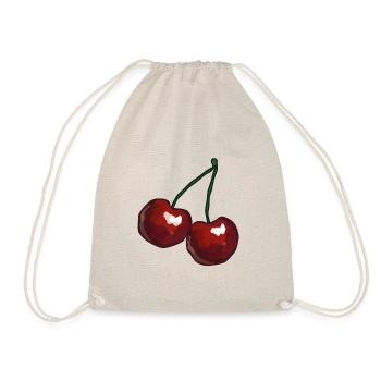 cerises - Sac de sport léger - nature - Devant