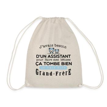 Bientot Grand-Frêre Bétise - Sac de sport léger - nature - Devant
