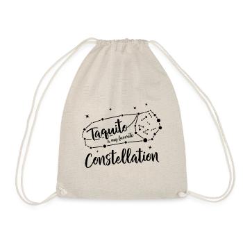 Taquito is my Favorite Constellation - Drawstring Bag - nature - Front