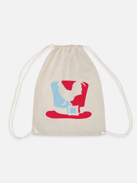 chapeau francais france coq - Sac de sport léger - nature
