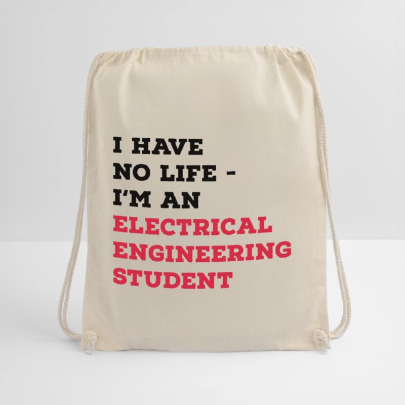 Electrical Engineering Studies Drawstring Bag