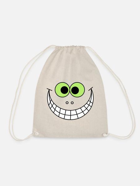 Big smile - Drawstring Bag - nature