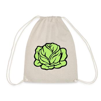 chou choux legume 403 - Sac de sport léger - nature - Devant